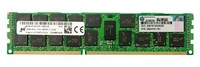 Memory RAM 1x 16GB Micron ECC REGISTERED DDR3  1600MHz PC3-12800 RDIMM | MT36JSF2G72PZ-1G6